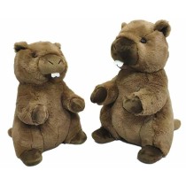 Jouet Peluche Brune Marmotte