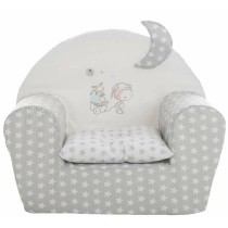 Fauteuil pour enfant Stars 44 x 34 x 53 cm Gris