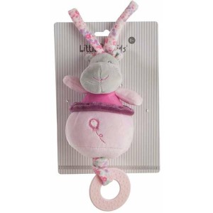 Peluche Hochet Hippopotame 15 cm Koala