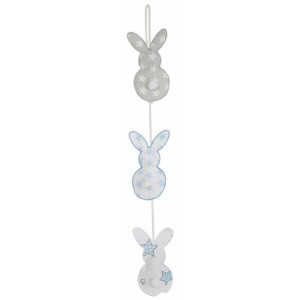 Décoration Suspendue Lapin 54 x 8,5 cm