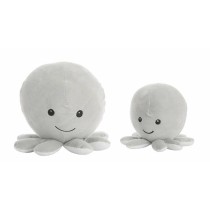 Fluffy toy Grey Octopus 26 cm