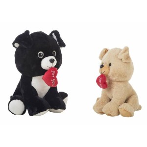 Jouet Peluche For You Chien 32 cm Coeur