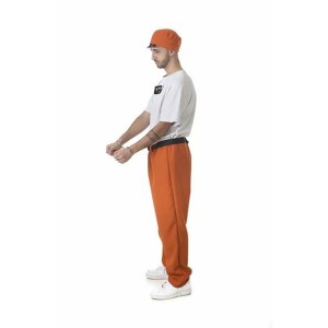 Déguisement pour Adultes Orange Prisonnier XL