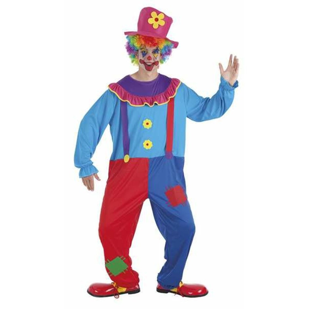 Costume for Adults Crispy Male Clown L (2 Pieces)