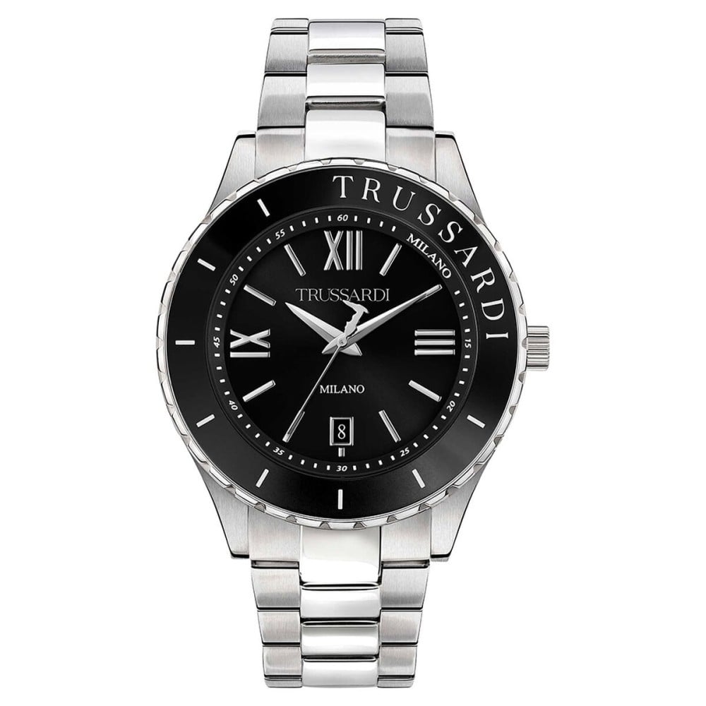 Montre Homme Trussardi R2453143010 Noir Argenté