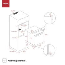 Multifunktionsherd Teka HCB6526 1400 W 71 L