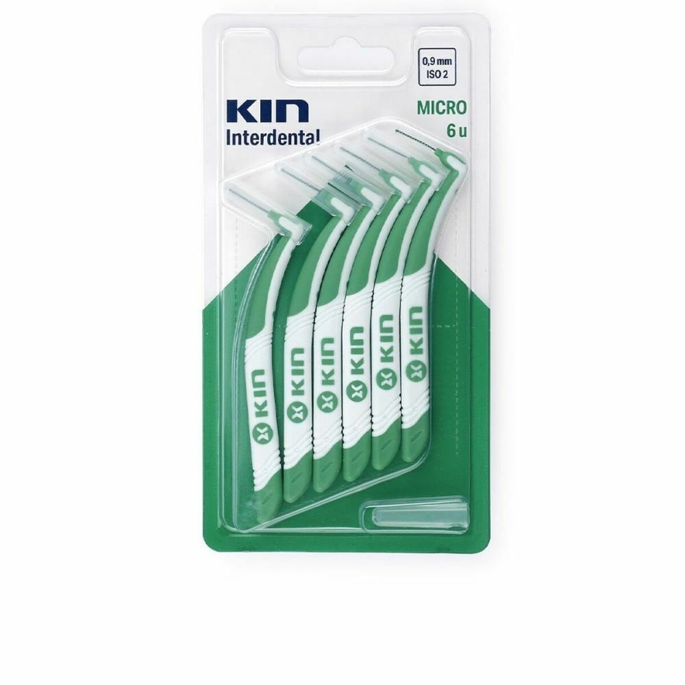 Brosse à Dents Interdentaire Kin Kin Interdental 0,9 mm (6 Pièces)