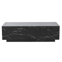 Centre Table Home ESPRIT Black MDF Wood 120 x 60 x 35 cm