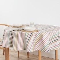 Stain-proof tablecloth Belum Naiara 4-100 Multicolour Ø 180 cm Striped