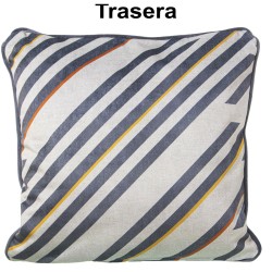 Kissen Alexandra House Living Venecia Bunt Textil 45 x 45 cm