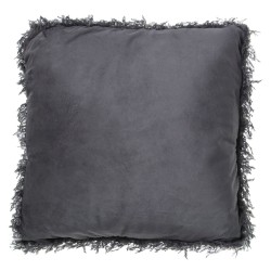 Kissen Alexandra House Living Grau Textil 45 x 45 cm