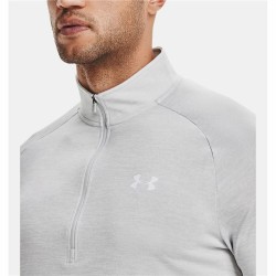 Men’s Long Sleeve T-Shirt Under Armour Tech 2.0 1/2 Zip White