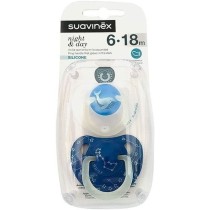 Pacifier Suavinex 6-18 Months Day/Night Anatomical teat (2 Units)