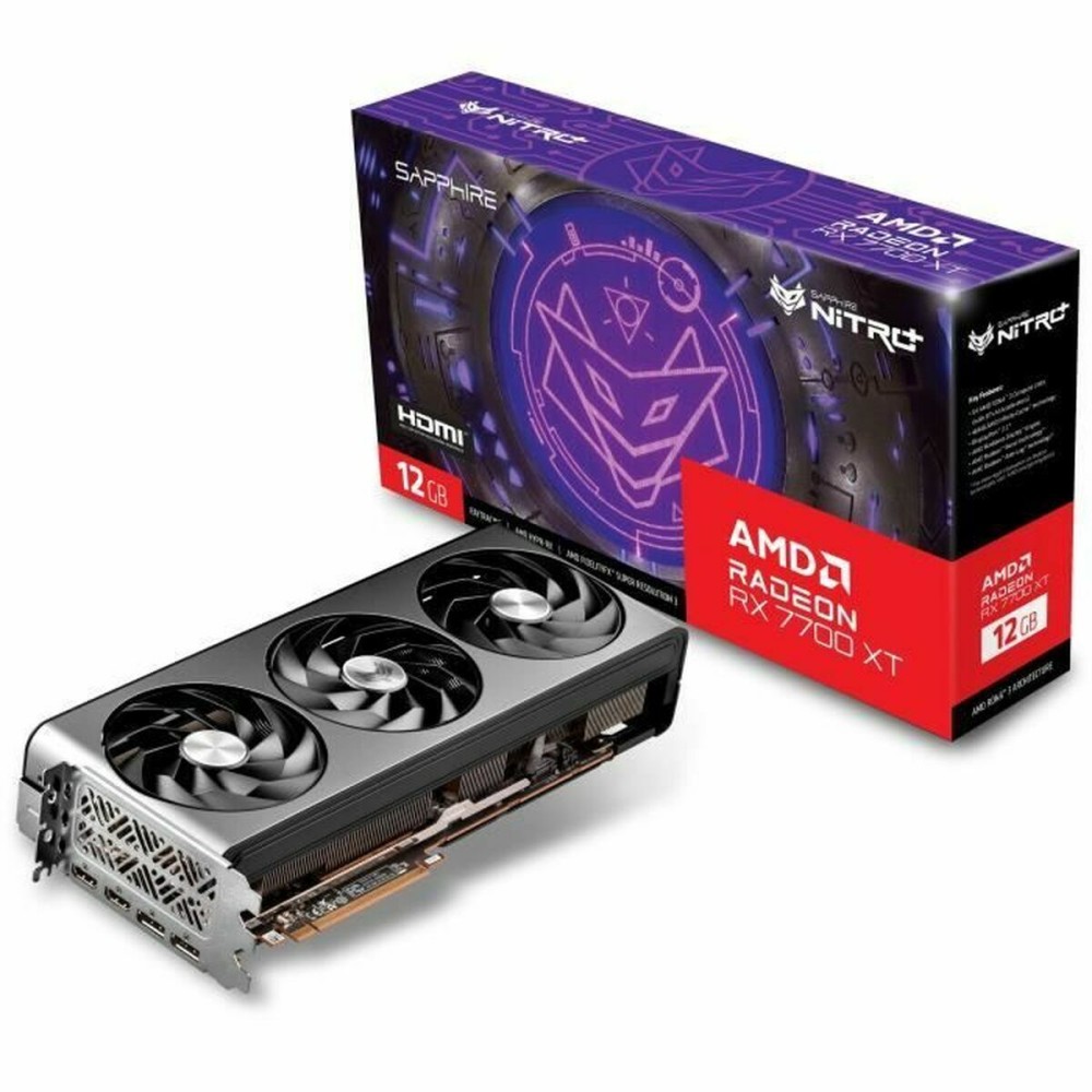 Carte Graphique Sapphire SAPPHIRE AMD RADEON RX 7700 XT GDDR6 12 GB