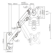 Support de TV GEMBIRD MA-WA1-02