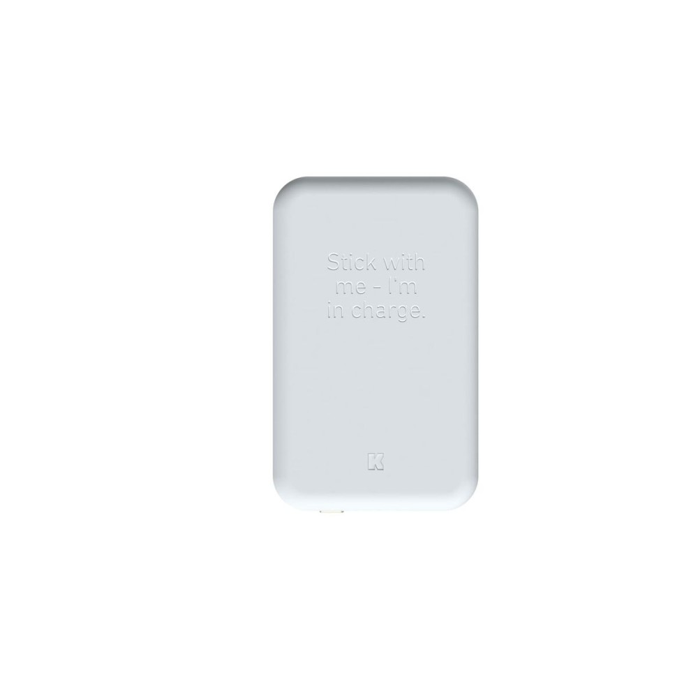 Power Bank with Wireless Charger Kreafunk Grey 5000 mAh