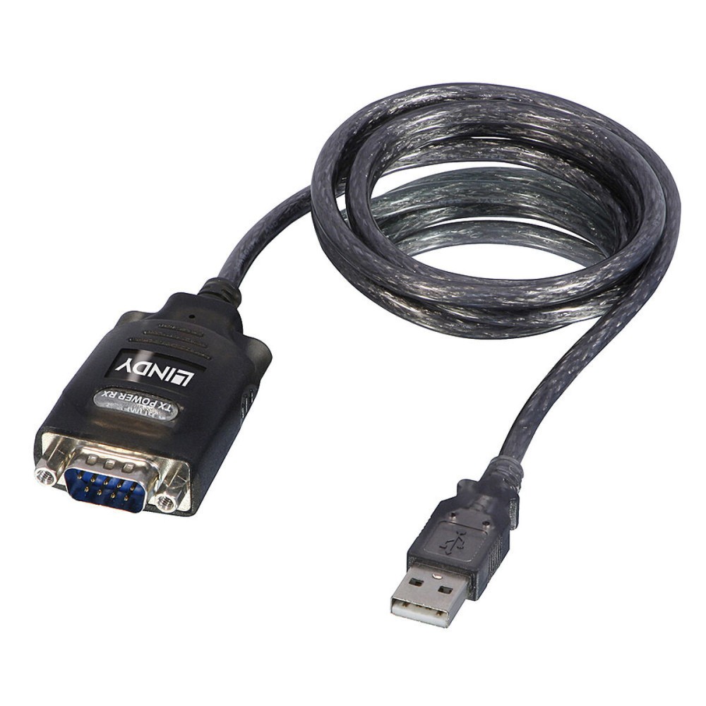 USB-zu-RS232-Adapter LINDY 42686 1,1 m