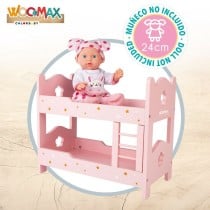 Bunk bed Woomax Pink 4 Units 31 x 26 x 16 cm