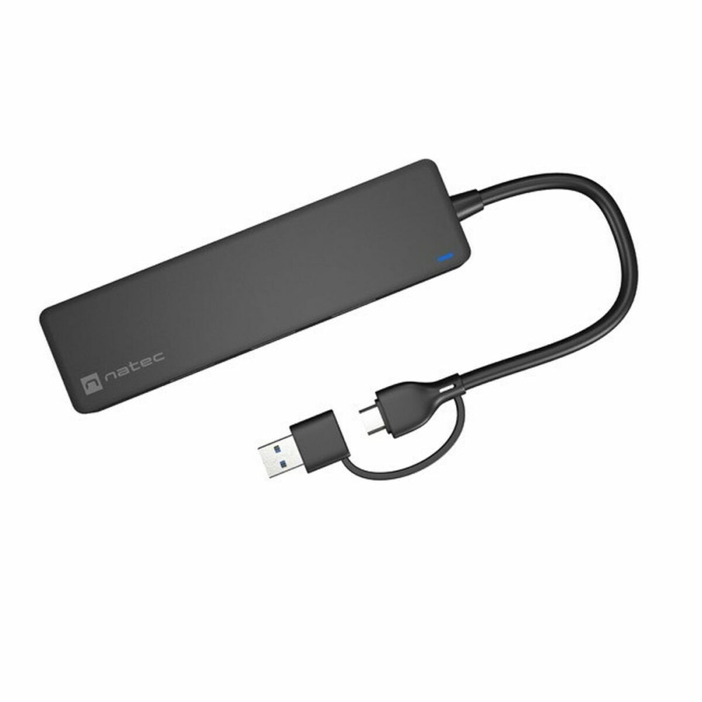 Hub USB Natec NHU-2023 Noir