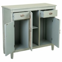 Console Alexandra House Living Vert Rotin Bois d'épicéa Bois MDF 88 x 36 x 95 cm