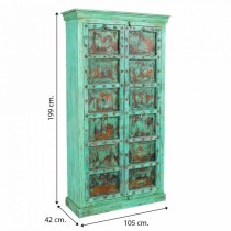 Armoire Alexandra House Living Bois de manguier 42 x 199 x 105 cm