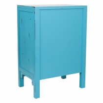 Meuble d'Entrée Alexandra House Living Bleu Bois d'épicéa Bois MDF 32 x 75 x 48 cm