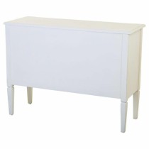 Meuble d'Entrée Alexandra House Living Blanc Rotin Bois d'épicéa Bois MDF 78 x 40 x 106 cm