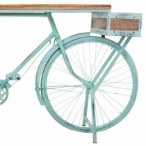 Meuble d'Entrée Alexandra House Living Bike Turquoise Bois Fer 50 x 94 x 198 cm