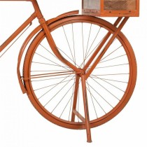 Eingangsbereich Alexandra House Living Bike Kupfer Holz Eisen 50 x 94 x 198 cm