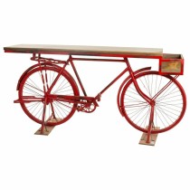 Eingangsbereich Alexandra House Living Bike Braun Rot Eisen Mango-Holz 50 x 90 x 198 cm