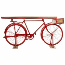 Eingangsbereich Alexandra House Living Bike Braun Rot Eisen Mango-Holz 50 x 90 x 198 cm