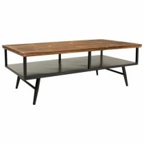 Tischdekoration Alexandra House Living Braun Grau Metall Mango-Holz 65 x 44 x 125 cm