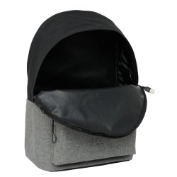 Laptoptasche Eckō Unltd. Rhino Schwarz Grau 31 x 44 x 18 cm