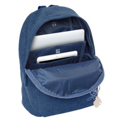 Laptop Backpack Donald Denim Blue 31 x 41 x 16 cm