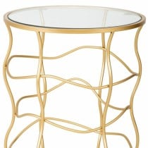 Table d'appoint Alexandra House Living Or Métal 46 x 60 x 46 cm