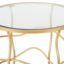 Table d'appoint Alexandra House Living Or Métal 46 x 60 x 46 cm