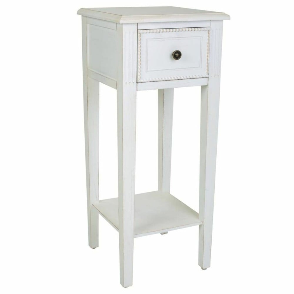 Side table Alexandra House Living White 33 x 78 x 33 cm