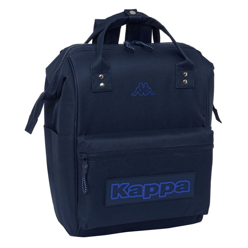 Laptop Backpack Kappa Blue Night Navy Blue 27 x 40 x 19 cm