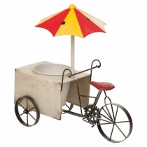 Blumentopf Alexandra House Living Tricycle Eisen 16 x 37 x 34 cm