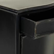 Nightstand Alexandra House Living Black 36 x 86 x 46 cm