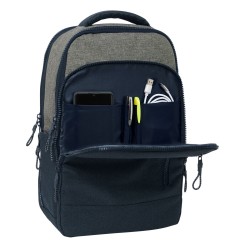 Laptoptasche Kappa Dark Navi Grau Marineblau 29 x 44 x 15 cm