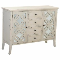 Buffet Alexandra House Living Gris verre Bois d'épicéa 37 x 84 x 110 cm