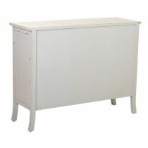 Buffet Alexandra House Living Gris verre Bois d'épicéa 37 x 84 x 110 cm