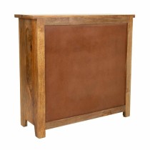 Buffet Alexandra House Living Naturel Laiton Bois de manguier 33 x 102 x 102 cm