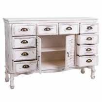 Buffet Alexandra House Living Blanc Bois de paulownia 33 x 78 x 113 cm