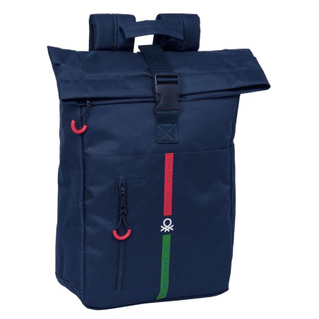 Sacoche pour Portable Benetton Italy Blue marine 28 x 42 x 13 cm