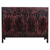 Sideboard Alexandra House Living Red Fir wood MDF Wood 36 x 106 x 136 cm