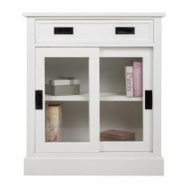 Meuble d'Entrée avec Tiroirs Alexandra House Living Blanc Bois MDF 40 x 90 x 80 cm