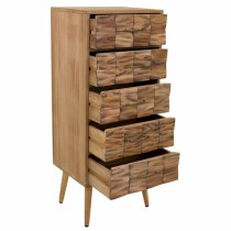 Schubladenschrank Alexandra House Living natürlich Paulonia-Holz 108 x 38 x 44 cm