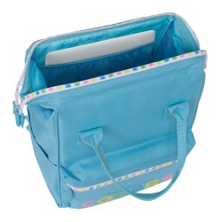 Sacoche pour Portable Benetton Spring Bleu ciel 27 x 40 x 19 cm